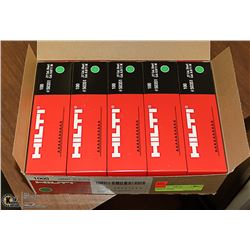 BOX OF 100 HILTI #50351 .27 CAL SHORT STRIPS