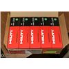 Image 1 : BOX OF 100 HILTI #50351 .27 CAL SHORT STRIPS