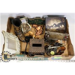 WESTERN ORNAMENTS & PICTURE FRAMES