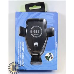 NEW GRAVITY AUTO HOLD WIRELESS CHARGER, AUTO