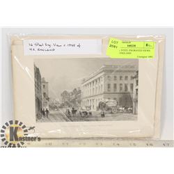 16 ORIG. STEEL ENGRAVED VIEWS OF N.E. ENGLAND