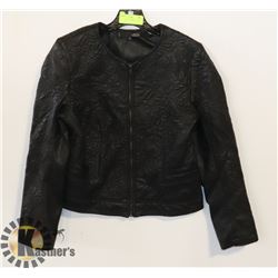 LADIES PATTERN DESIGN BLACK JACKET BY