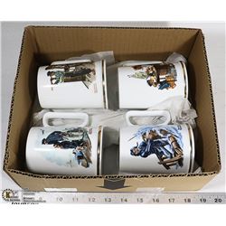 BOX WITH 4-PC NORMAN ROCKWELL