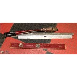 SHEET METAL CUTTING TOOL & 3 LEVELS