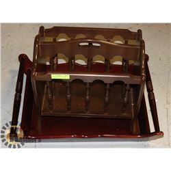 BOOK HOLDER, SERVING TRAY