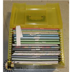 TOTE OF CRAFTING PAPER