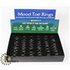 Image 1 : RETAIL DISPLAY OF MOOD TOE RINGS