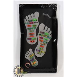 RETAIL DISPLAY OF TOE RINGS