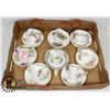 Image 1 : FLAT OF FINE CHINA TEA CUPS AND SAUCERS INCLUDING