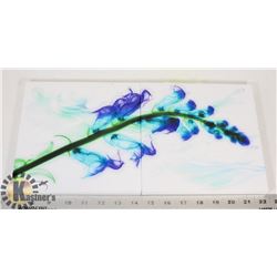 PAIR OF STRETCHED CANVAS CONTINUOUS PICTURE 8 X 8