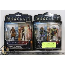2 WARCRAFT MINI FIGURE 2 PACK