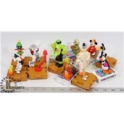 BAG OF DISNEY TRAIN TOYS