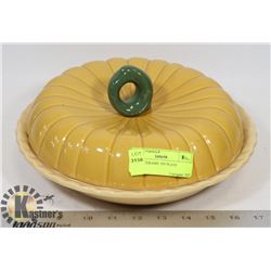 LARGE CERAMIC PIE PLATE