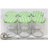 Image 1 : NEW 6 PIECE SNAP TIGHT JAM JARS WITH LID