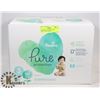 Image 1 : NEW BOX OF PAMPERS PURE PROTECTION DIAPERS