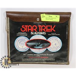 STAR TREK 12 BLUEPRINTS SET RARE ORIGINAL SERIES