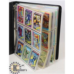 MARVEL BINDER OF CARDS 1990 AND OTHERS