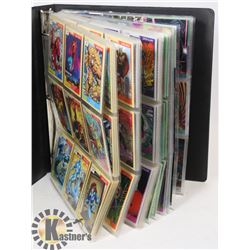 MARVEL BINDER OF CARDS FULL SET 1991 & OTHERS