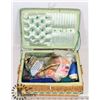Image 1 : SEWING BASKET WITH CONTENTS