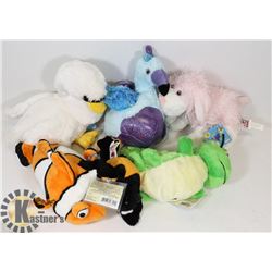LOT OF 6 WEBKINZ "ADOPT A PET" COLLECTIBLE PLUSH