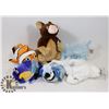 Image 1 : LOT OF 6 WEBKINZ "ADOPT A PET" COLLECTIBLE PLUSH