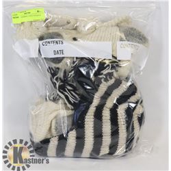 LOT OF 3 ANIMAL FACE TOQUES