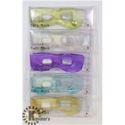 LOT OF 5 HOT/COLD EYE MASKS
