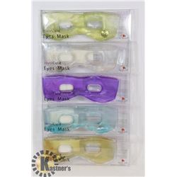 LOT OF 5 HOT/COLD EYE MASKS