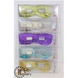 LOT OF 5 HOT/COLD EYE MASKS