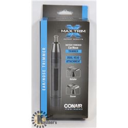 CONAIR FOR MEN MAX TRIM BATTERY POWERED EAR/NOSE