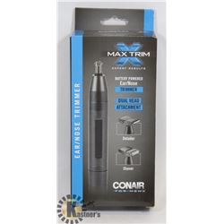 CONAIR FOR MEN MAX TRIM BATTERY POWERED EAR/NOSE