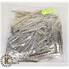 Image 1 : BAG OF METAL CHARM LINKS, ASSORTED