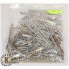 Image 1 : BAG OF METAL CHARM LINKS, ASSORTED