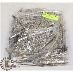 BAG OF METAL CHARM LINKS, ASSORTED