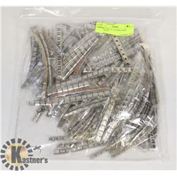 BAG OF METAL CHARM LINKS, ASSORTED
