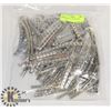 Image 1 : BAG OF METAL CHARM LINKS, ASSORTED
