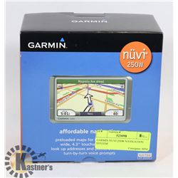 GARMIN NUVI 250W NAVIGATION SYSTEM