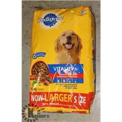 BAG OF PEDIGREE DOG FOOD