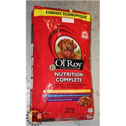 BAG OF OLROY DOG FOOD