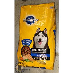 BAG OF PEDIGREE DOG FOOD