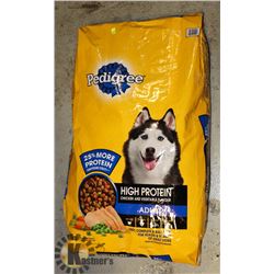 BAG OF PEDIGREE DOG FOOD