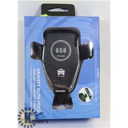 NEW GRAVITY AUTO HOLD WIRELESS CHARGER, AUTO