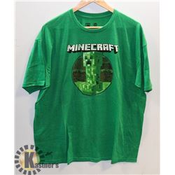 MINECRAFT SWEEPER MENS GREEN T-SHIRT XL