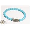 Image 1 : #147-TOURQUOISE BRACELET 8MM/ 7.5"