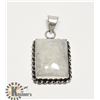 Image 1 : #121- NATURAL MOONSTONE PENDANT