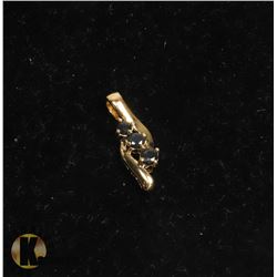 #135-BLUE SAPPHIRE PENDANT