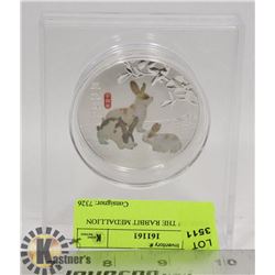 YEAR OF THE RABBIT MEDALLION