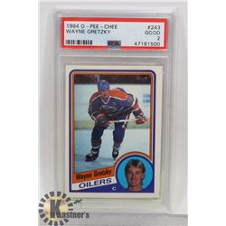 1984 WAYNE GRETZKY PSA CERTIFIED CARD