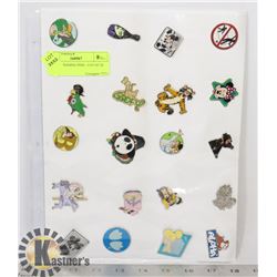 DISNEY TRADING PINS - LOT OF 20