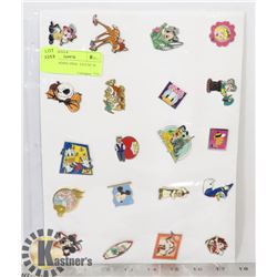 DISNEY TRADING PINS - LOT OF 20